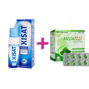 <b>1 hộp Xisat</b> (19.500) <b>+ 1 hộp Mecaflu</b> (50.000)