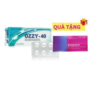 <b>Ozzy 40</b> mua <b><span style="color: red">1 hộp</span> + Tặng 1 hộp Test Evadays</b>