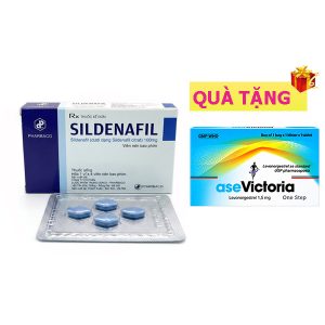 <b>Sildenafil 100mg</b> mua <b><span style="color: red">2 hộp</span> + Tặng 20 hộp aseVictoria</b>