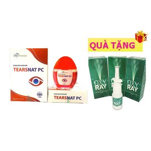 <b>Tearsnat PC</b> mua <b><span style="color: red">1 hộp</span> + Tặng 1 hộp Oxyray</b>