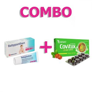 <b>1 hộp Babypanthen</b> (23.900) <b>+ 1 hộp Covitux</b> (11.600)