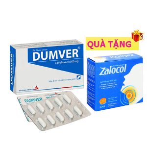 <b>Dumver</b> mua <b><span style="color: red">10 hộp</span> + Tặng 1 hộp Zalocol</b> Viên ngậm ho