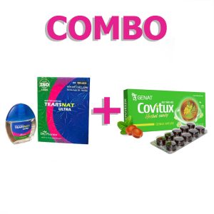 <b>1 hộp Tearsnat Ultra</b> (26.900) <b>+ 1 hộp Covitux</b> (11.600)