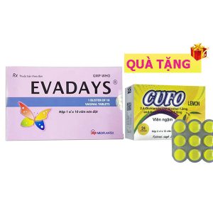 <b>Evadays</b> mua <b><span style="color: red">10 hộp</span> + Tặng 1 hộp Cufo</b>