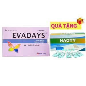 <b>Evadays</b> mua <b><span style="color: red">10 hộp</span> + Tặng 1 hộp NAQTY</b>