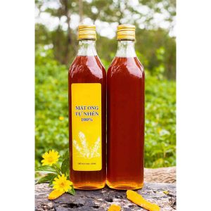 <b>Mật ong tự nhiên</b> (1.100g) Chai thủy tinh