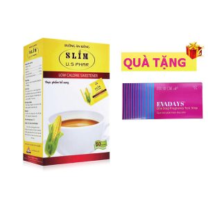 <b>Đường bắp Slim</b> mua <b><span style="color: red">1 hộp</span> + Tặng 3 hộp Test Evadays</b>