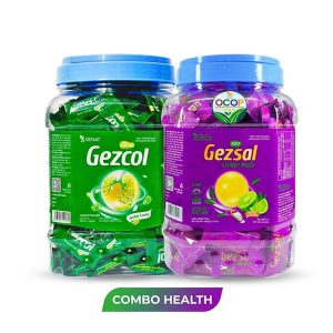 <b>1 hủ Gezcol</b> H300 (137.500) <b>+ 1 hủ Gezsal chanh muối</b> H300 (137.500)